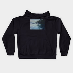 Pelican Island - a closer look Kids Hoodie